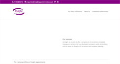 Desktop Screenshot of insightappointments.co.uk